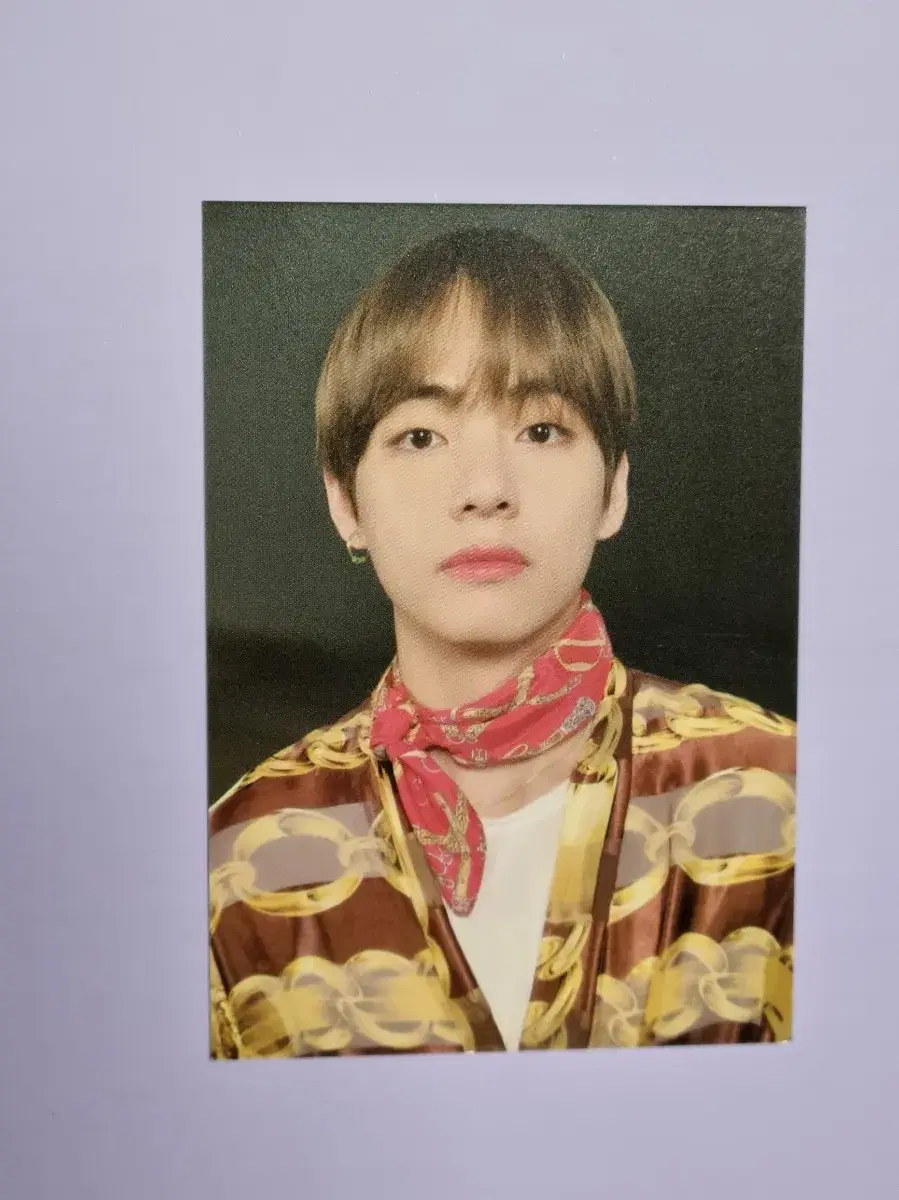 방탄 일본 머스터 미니클립보드 포카 태형/뷔